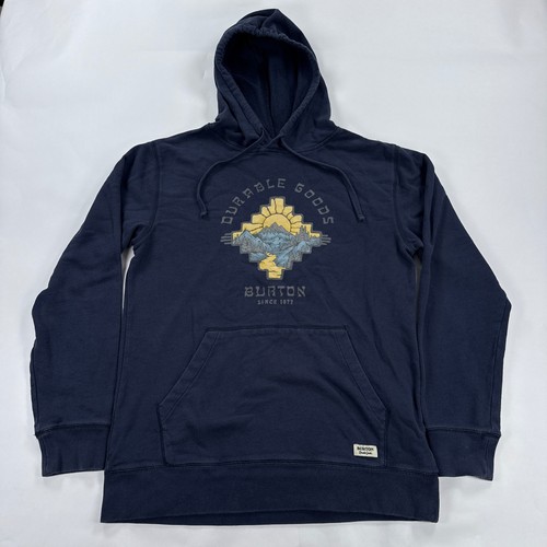 Burton mens hoodie blue - hoodie, m